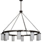 2nd Ave Lighting Loxley Needham 76" Wide 10 Light Chandelier in Bronze Finish