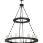 2nd Ave Lighting Loxley48" Wide 16 Light Chandelier in Oil Rubbed Bronze Finish