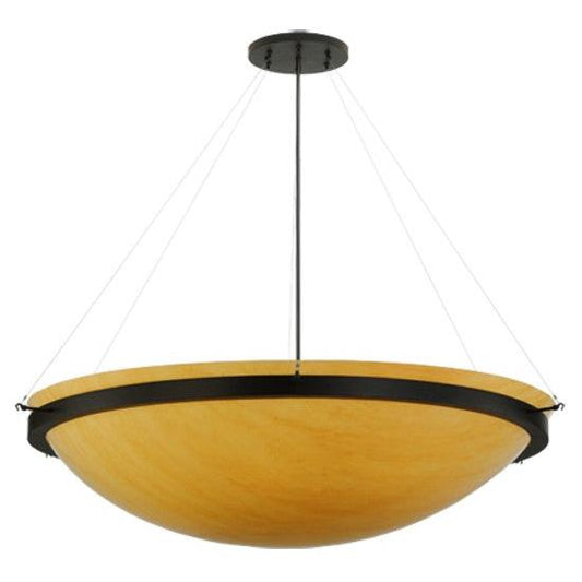 2nd Ave Lighting Lucus 67" Wide Inverted Pendant in Oil Rubbed Bronze