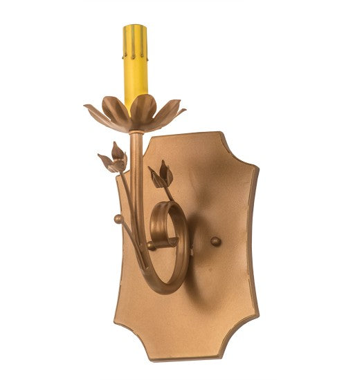 2nd Ave Lighting Lynda 6" Wall Sconce Hardware in Metalic Bronze Finish