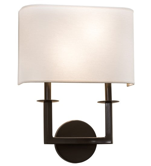 2nd Ave Lighting Lys 13" Wide Wall Sconce in Timeless Bronze Finish