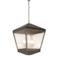 2nd Ave Lighting Madeline 30" Square Pendant in Pewter Finish