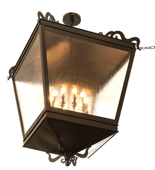 2nd Ave Lighting Madeline 30" Square Pendant in Timeless Bronze Finish