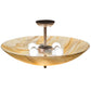 2nd Ave Lighting Madison 24" Semi-Flushmount With Cafe Noir Finish