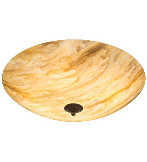 2nd Ave Lighting Madison 24" Semi-Flushmount With Cafe Noir Finish