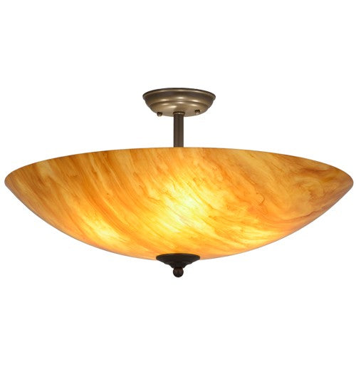 2nd Ave Lighting Madison 24" Semi-Flushmount in Timeless Bronze