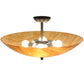 2nd Ave Lighting Madison 24" Semi-Flushmount in Timeless Bronze