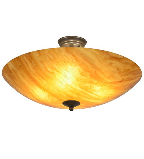 2nd Ave Lighting Madison 24" Semi-Flushmount in Timeless Bronze