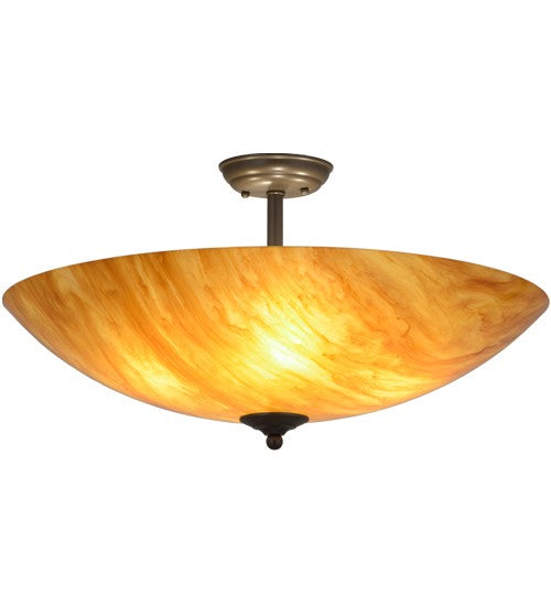 2nd Ave Lighting Madison 24" Semi-Flushmount in Timeless Bronze