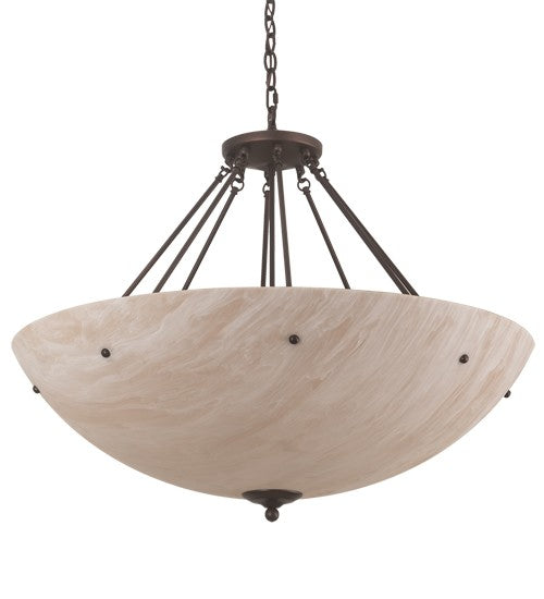 2nd Ave Lighting Madison 36" Inverted Pendant in Mahogany Bronze Finish