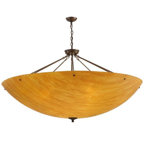 2nd Ave Lighting Madison 60" Inverted Pendant in Antique Rust Finish