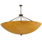 2nd Ave Lighting Madison 60" Inverted Pendant in Antique Rust Finish