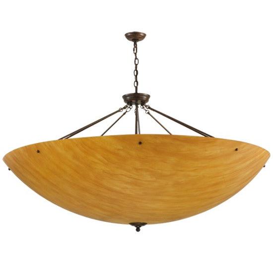 2nd Ave Lighting Madison 60" Inverted Pendant in Antique Rust Finish
