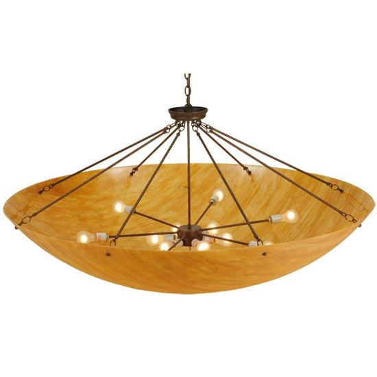 2nd Ave Lighting Madison 60" Inverted Pendant in Antique Rust Finish
