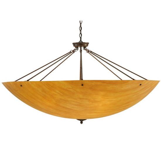2nd Ave Lighting Madison 60" Inverted Pendant in Antique Rust Finish
