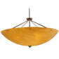 2nd Ave Lighting Madison 60" Inverted Pendant in Antique Rust Finish
