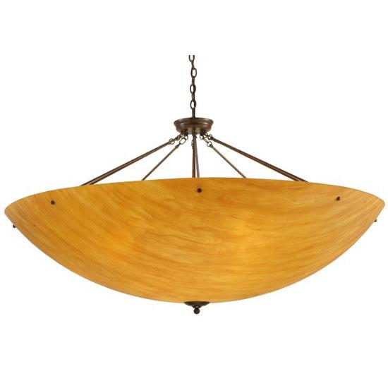 2nd Ave Lighting Madison 60" Inverted Pendant in Antique Rust Finish