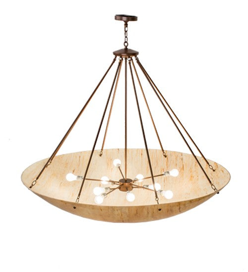 2nd Ave Lighting Madison 60" Inverted Pendant in Mahogany Bronze Finish