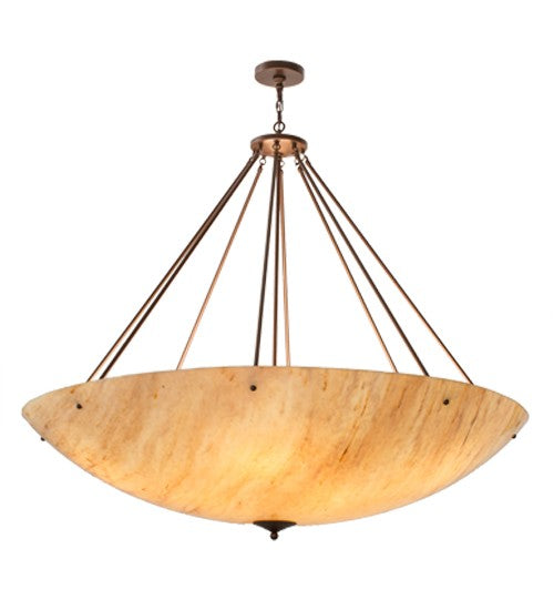 2nd Ave Lighting Madison 60" Inverted Pendant in Mahogany Bronze Finish