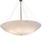 2nd Ave Lighting Madison 60" Wide Inverted Pendant in Timeless Bronze
