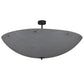 2nd Ave Lighting Madison 60" Wide Semi-Flushmount With Nickel Finish