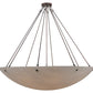 2nd Ave Lighting Madison 69" Semi-Flushmount Lighting In Rusty Nail Finish