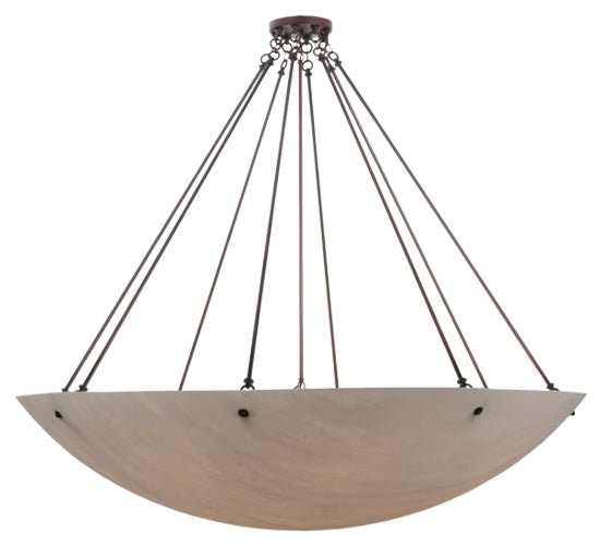 2nd Ave Lighting Madison 69" Semi-Flushmount Lighting In Rusty Nail Finish