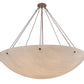 2nd Ave Lighting Madison 69" Semi-Flushmount Lighting In Rusty Nail Finish