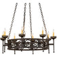 2nd Ave Lighting Majella 42" Wide 8 LT Chandelier in Oil Rubbed Bronze Finish