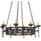 2nd Ave Lighting Majella 42" Wide 8 LT Chandelier in Oil Rubbed Bronze Finish