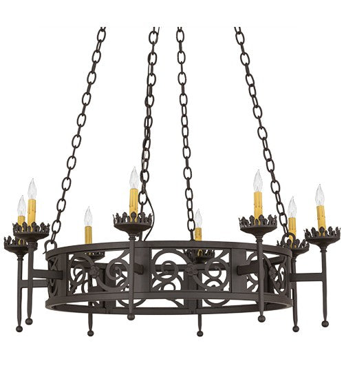 2nd Ave Lighting Majella 42" Wide 8 LT Chandelier in Oil Rubbed Bronze Finish