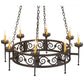 2nd Ave Lighting Majella 42" Wide 8 LT Chandelier in Oil Rubbed Bronze Finish
