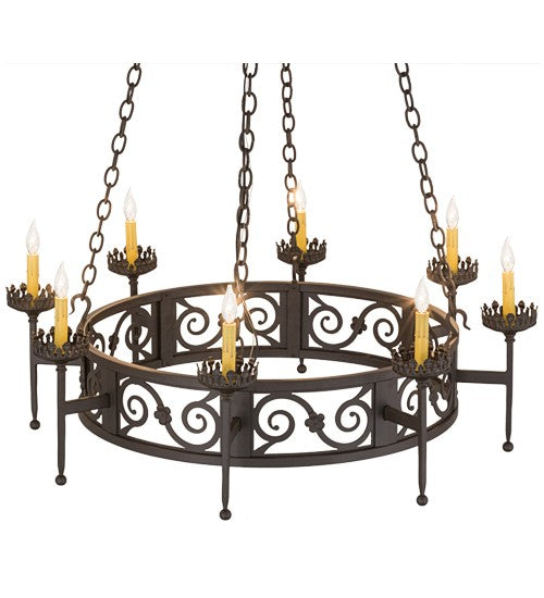 2nd Ave Lighting Majella 42" Wide 8 LT Chandelier in Oil Rubbed Bronze Finish