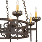 2nd Ave Lighting Majella 42" Wide 8 LT Chandelier in Oil Rubbed Bronze Finish