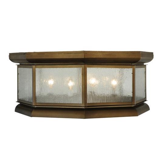 2nd Ave Lighting Manchester 30" Wide Flushmount in Brass Finish