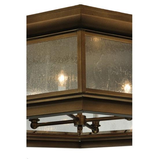 2nd Ave Lighting Manchester 30" Wide Flushmount in Brass Finish