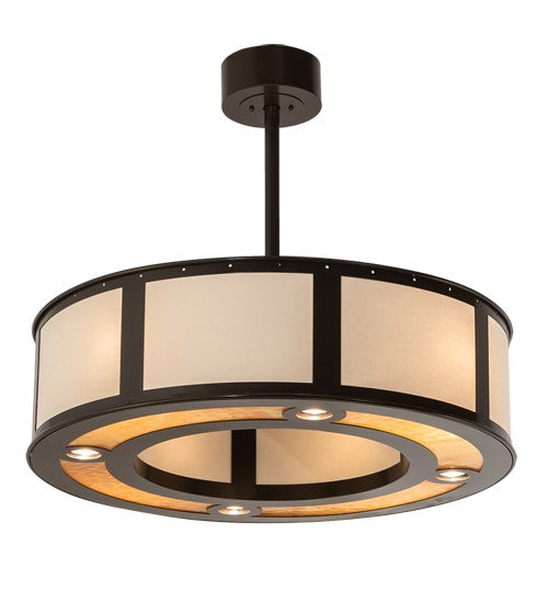 2nd Ave Lighting Maplewood 32" Wide Pendant in Timeless Bronze Finish