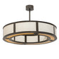 2nd Ave Lighting Maplewood 44" Wide Pendant in Timeless Bronze Finish