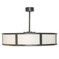 2nd Ave Lighting Maplewood 44" Wide Pendant in Timeless Bronze Finish