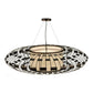 2nd Ave Lighting Margo 55" Pendant in Mahogany Bronze