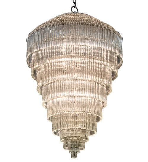 2nd Ave Lighting Marquee 40" Supreme Chandelier in Sparkle Silver Finish