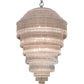 2nd Ave Lighting Marquee 42" Supreme Pendant in Sparkle Silver Finish