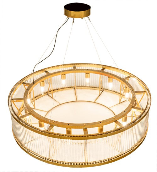 2nd Ave Lighting Marquee 50" Wide Pendant With Matte Buttered Brass Finish