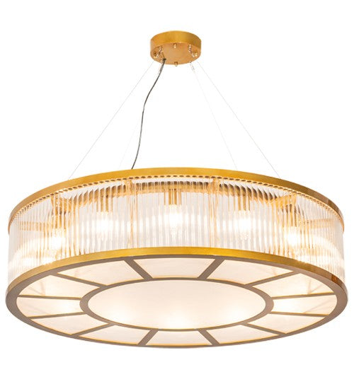 2nd Ave Lighting Marquee 50" Wide Pendant With Matte Buttered Brass Finish