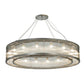 2nd Ave Lighting Marquee 54" Wide Pendant in Nickel Finish