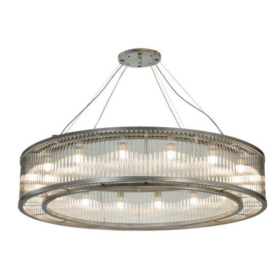 2nd Ave Lighting Marquee 54" Wide Pendant in Nickel Finish