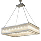 2nd Ave Lighting Marquee 60" Oblong Pendant in Extreme Chrome Finish
