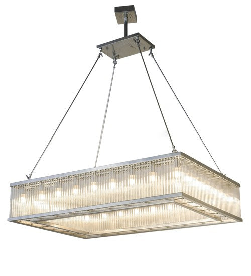 2nd Ave Lighting Marquee 60" Oblong Pendant in Extreme Chrome Finish