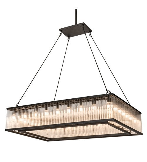 2nd Ave Lighting Marquee 60" Oblong Pendant in Timeless Bronze