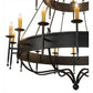 2nd Ave Lighting Marta 72" Wide 24 Light Two Tier Chandelier in Gunmetal Finish